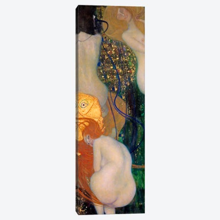 Goldfish Canvas Print #14027} by Gustav Klimt Canvas Artwork