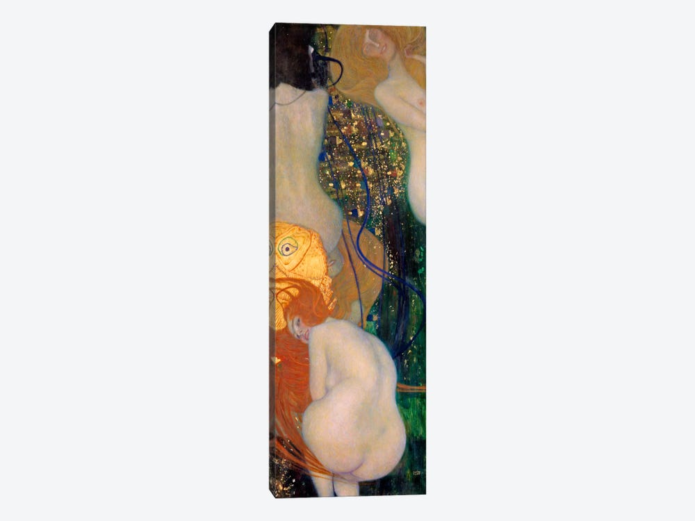 Goldfish by Gustav Klimt 1-piece Canvas Art Print