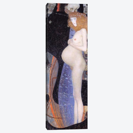Hoffnung I (The Hope l) Canvas Print #14030} by Gustav Klimt Canvas Art