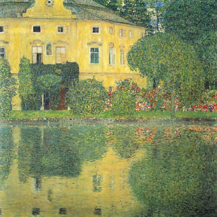 Schloss Kammer am Attersee IV by Gustav Klimt wall art