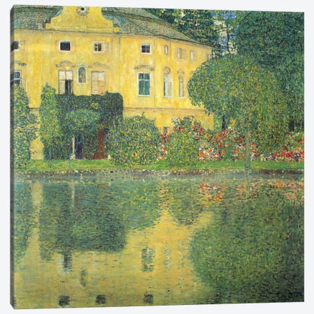 Schloss Kammer am Attersee IV Canvas Print #14042} by Gustav Klimt Canvas Print