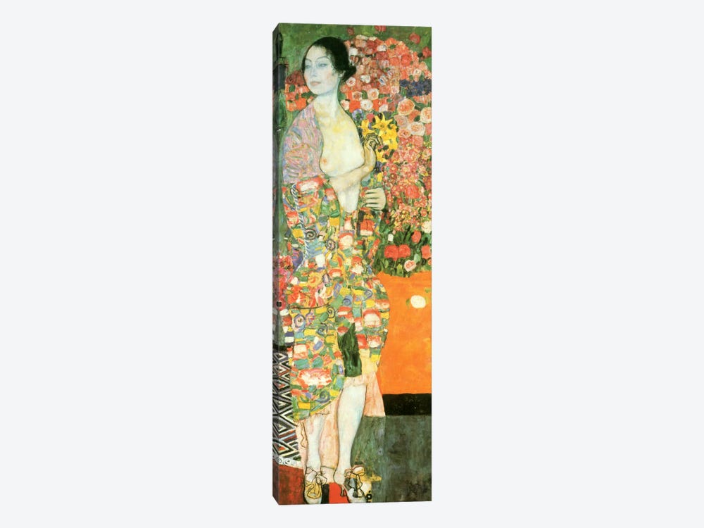 The Dancer by Gustav Klimt 1-piece Canvas Print