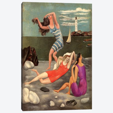 The Bathers Canvas Print #14095} by Pablo Picasso Canvas Art Print