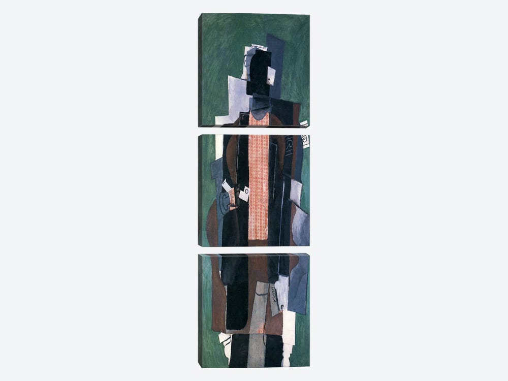 Man with a Pipe 3-piece Art Print