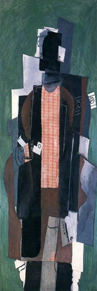 Pablo Picasso: Man with a Pipe by Pablo Picasso