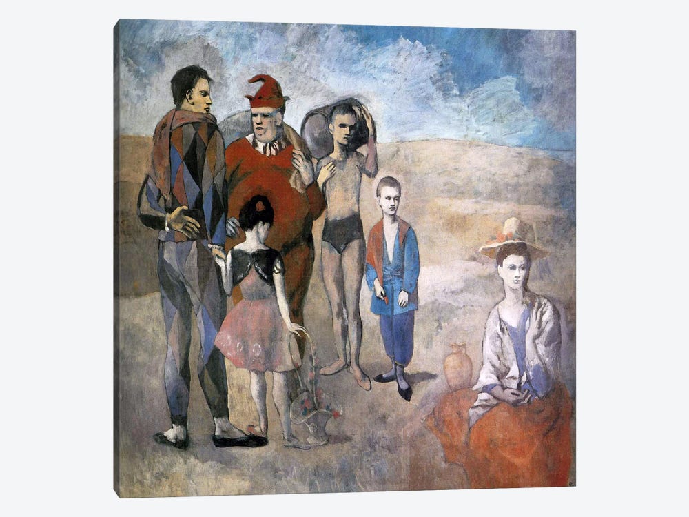 Family of Saltimbanques by Pablo Picasso 1-piece Art Print