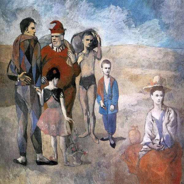 Pablo Picasso: Family of Saltimbanques by Pablo Picasso