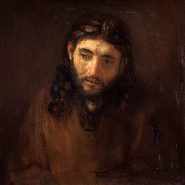 Baroque: Head of Christ by Rembrandt van Rijn