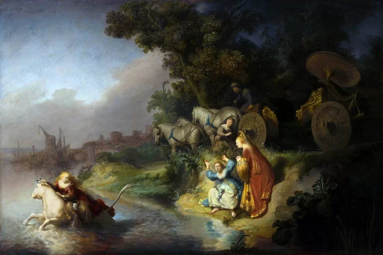 The Abduction of Europa by Rembrandt van Rijn wall art