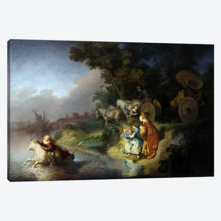 The Abduction of Europa Canvas Print #14135} by Rembrandt van Rijn Canvas Artwork