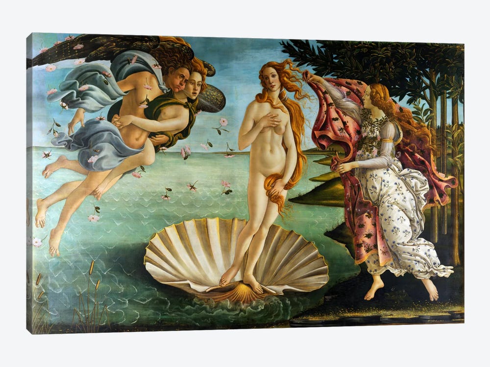 Birth of Venus by Sandro Botticelli 1-piece Canvas Print