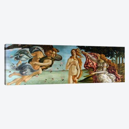 Birth of Venus Canvas Print #1413PAN} by Sandro Botticelli Canvas Art