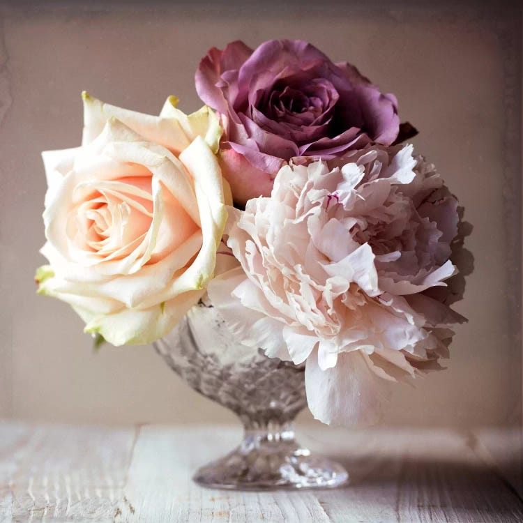 Vintage Photo Floral IV by Symposium Design wall art