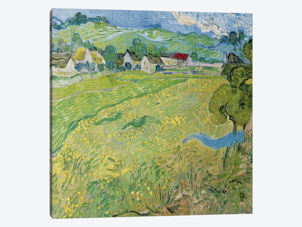 Le Vessenots a Auvers by Vincent van Gogh 1-piece Canvas Art Print