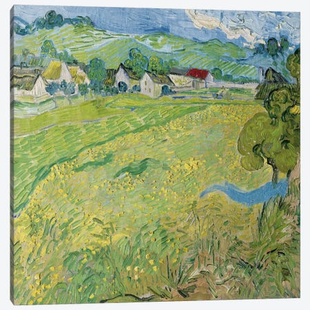Le Vessenots a Auvers Canvas Print #14264} by Vincent van Gogh Canvas Art