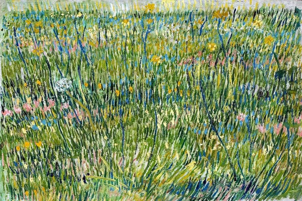 Post-Impressionism: Patch of Grass by Vincent van Gogh