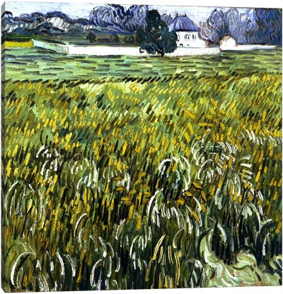 House at Auvers Canvas Art Print - Vincent van Gogh