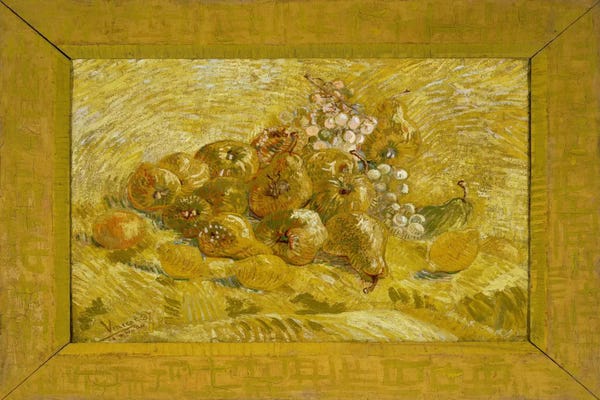 All Things Van Gogh: Quinces, Lemons, Pears, and Grapes by Vincent van Gogh