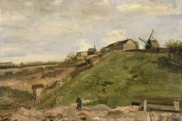 All Things Van Gogh: The Hill at Montmartre with Stone Quarry by Vincent van Gogh