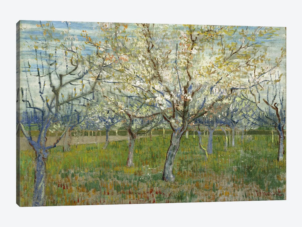 The Pink Orchard by Vincent van Gogh 1-piece Canvas Artwork