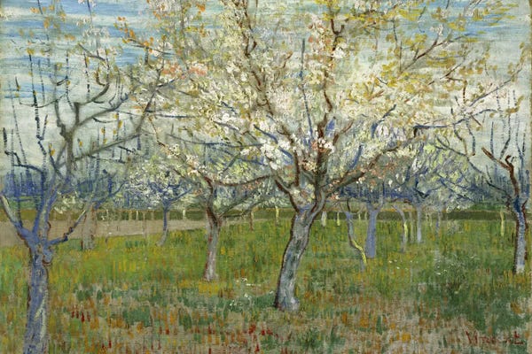 Spring: The Pink Orchard by Vincent van Gogh
