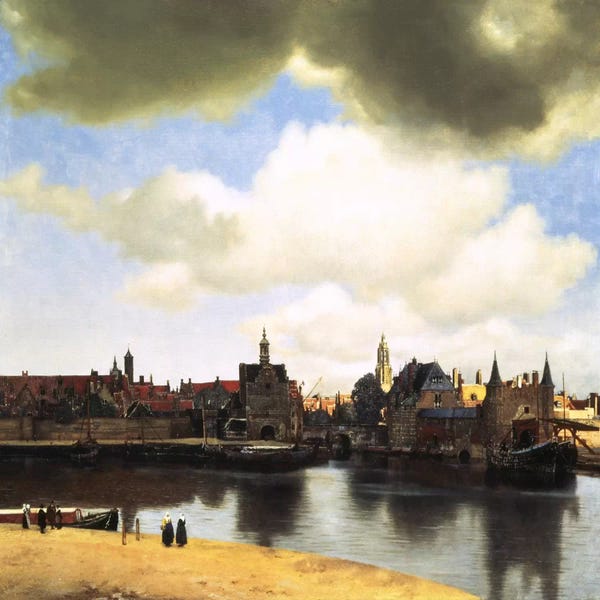Villages & Towns: View of Delft, C.1660-61 by Johannes Vermeer