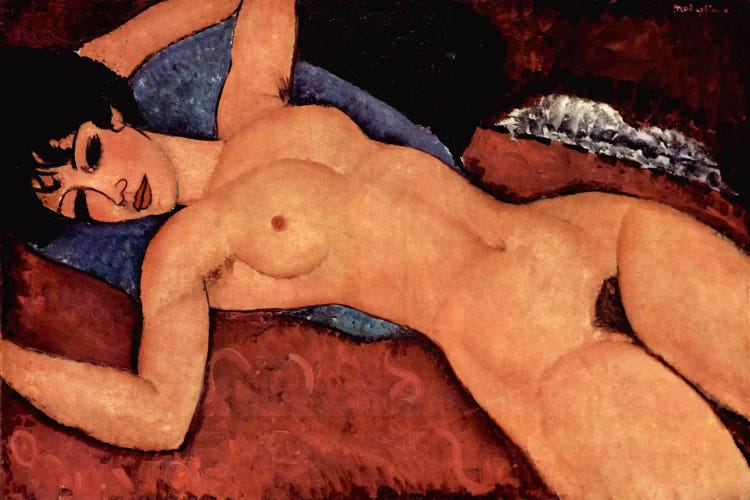 Nudo Sdraiato by Amedeo Modigliani wall art