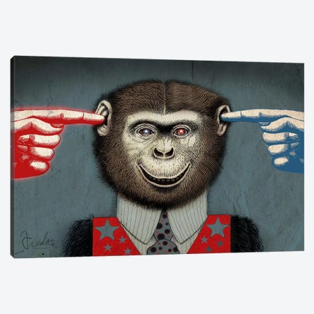 Monkey Canvas Print #14679} by Anthony Freda Canvas Artwork