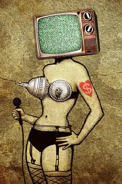 Satirical Humor: Presstitute by Anthony Freda