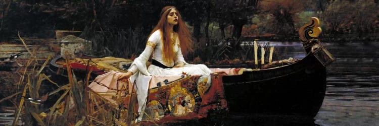 The Lady of Shalott by William Waterhouse wall art