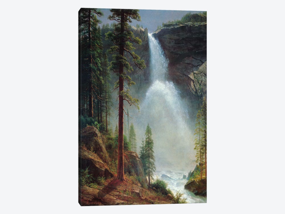 Nevada Falls by Albert Bierstadt 1-piece Canvas Artwork