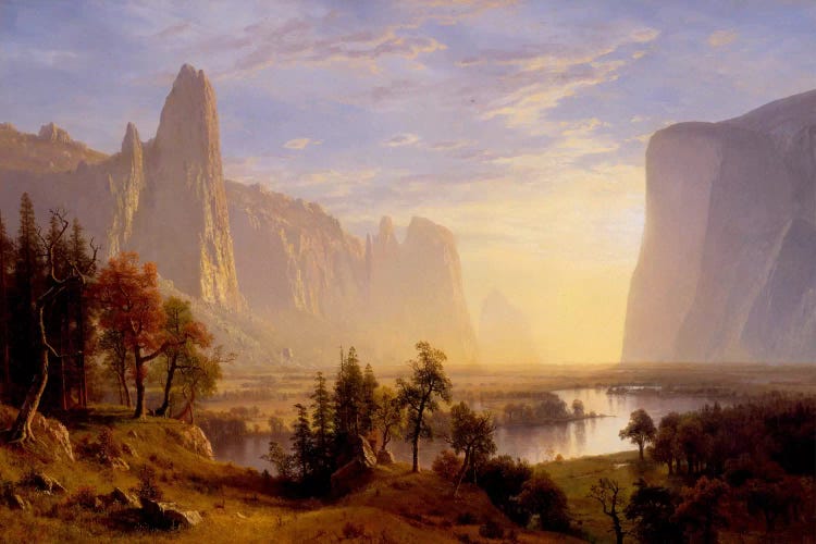 Yosemite Valley by Albert Bierstadt wall art