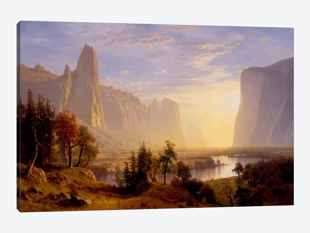 Yosemite Valley by Albert Bierstadt 1-piece Art Print