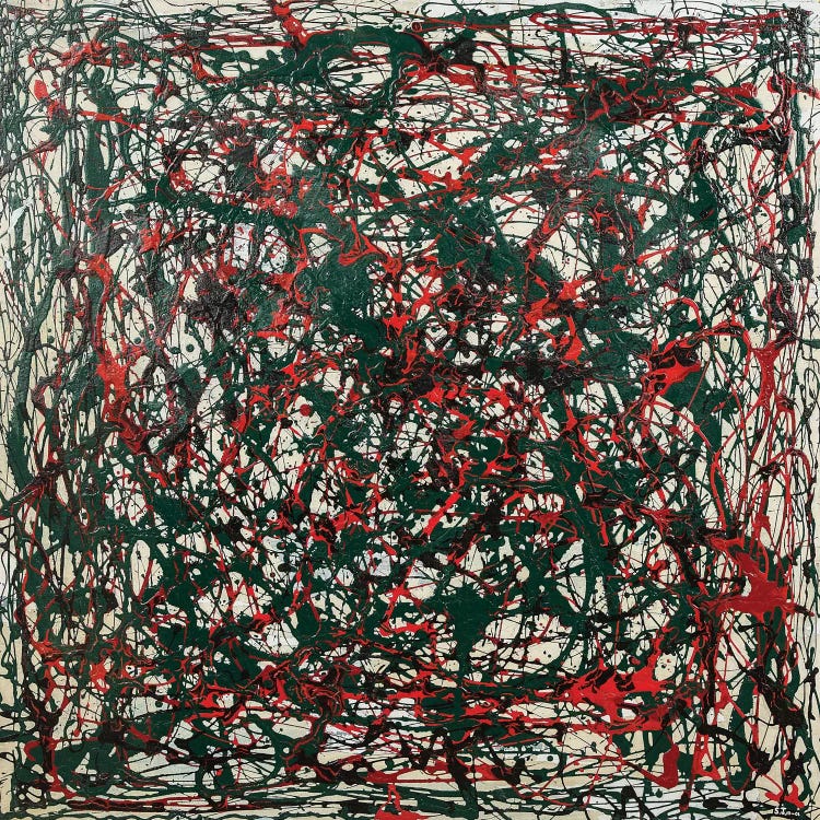 Untitled Green and Red