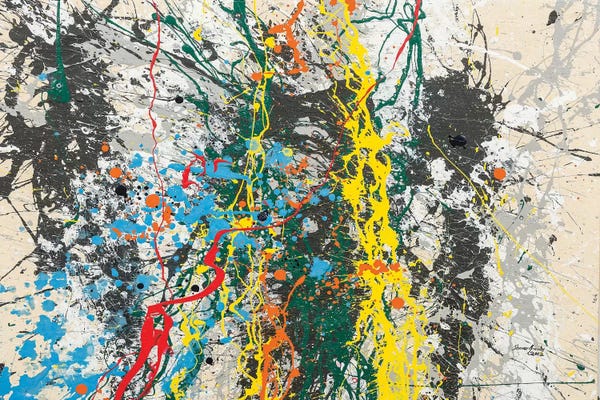 Similar To Jackson Pollock: A Momentary Lapse #1 by Shawn Jacobs