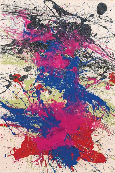 Similar To Jackson Pollock: Her Substance by Shawn Jacobs