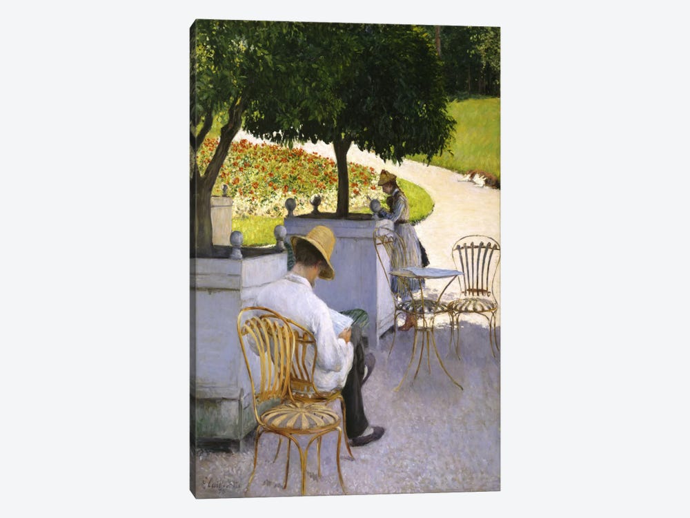 The Orange Trees by Gustave Caillebotte 1-piece Canvas Wall Art