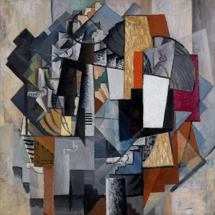 Bureau and Room by Kazimir Severinovich Malevich wall art