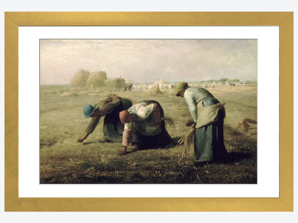 millet the gleaners