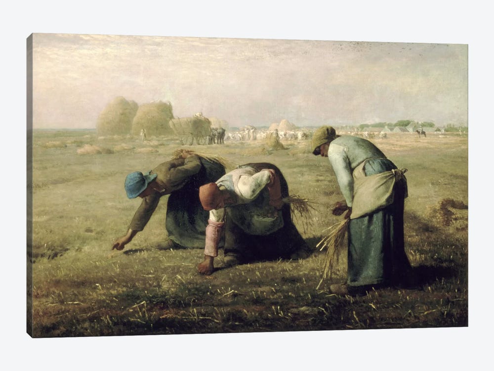 The Gleaners by Jean-Francois Millet 1-piece Canvas Wall Art