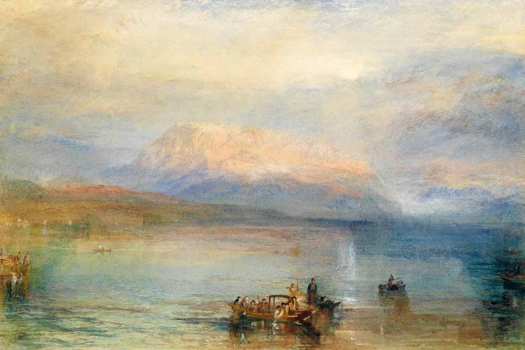 The Red Rigi by J.M.W. Turner wall art