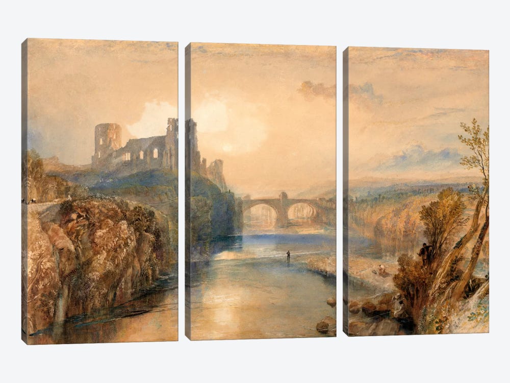Barnard Castle by J.M.W. Turner 3-piece Art Print