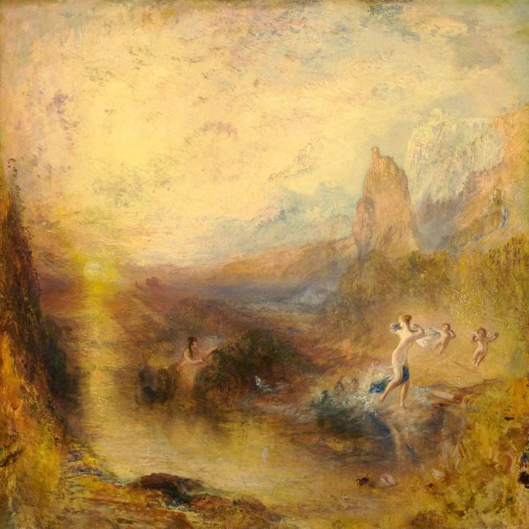 Glaucus and Scylla by J.M.W. Turner wall art