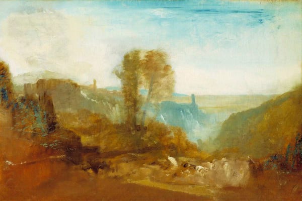 J.M.W. Turner: Tivoli, The Cascatelle by J.M.W. Turner