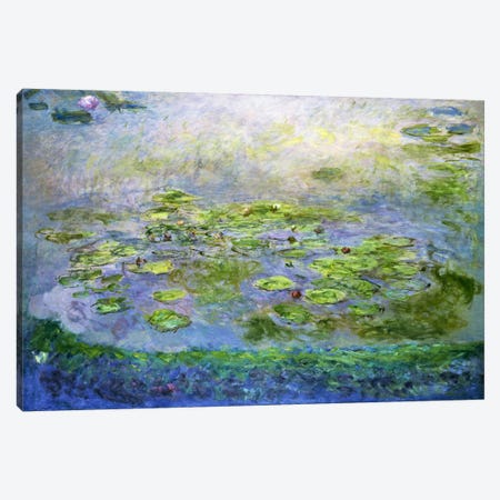 Nympheas (Waterlilies), 1917 Canvas Print #15141} by Claude Monet Canvas Print