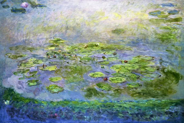 Ponds: Nympheas (Waterlilies), 1917 by Claude Monet