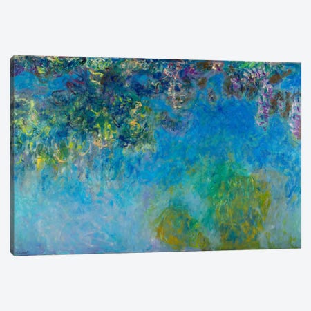 Wisteria Canvas Print #15148} by Claude Monet Canvas Print