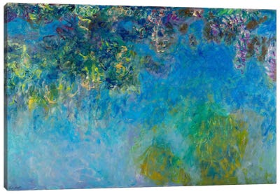 Wisteria Canvas Art Print - All Things Monet