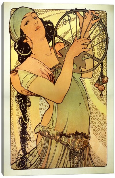 Salome Canvas Art Print - Art Nouveau