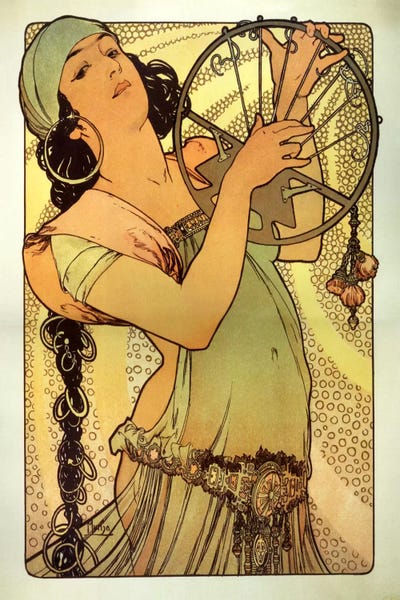 Performing Arts: Salome by Alphonse Mucha